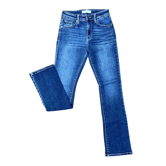 Kancan high rise bootcut jeans size 27x32.5 - Picture 1 of 4